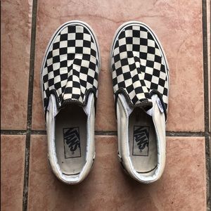 Checkered vans